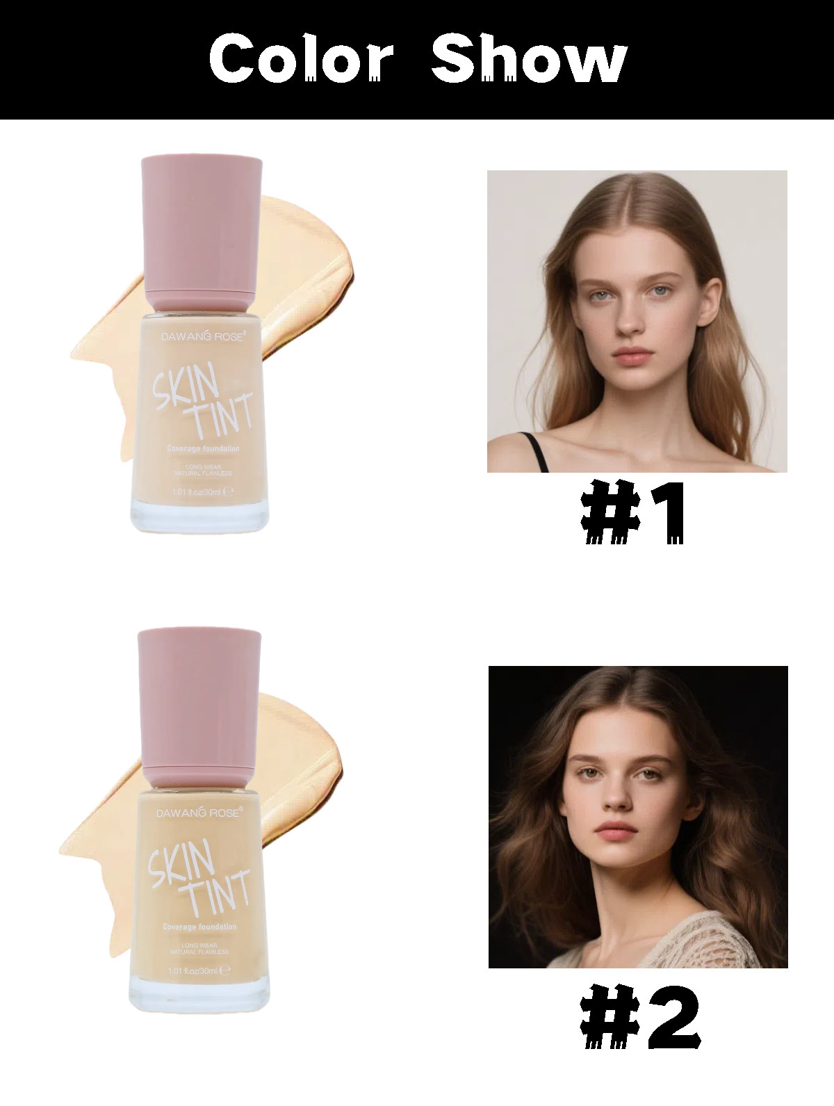 Long Lasting Moisturizing Matte Foundation For Flawless Finish_voghion.com