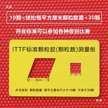 955乒乓球长胶胶皮欧洲版PRO中颗粒固化单胶皮比赛型