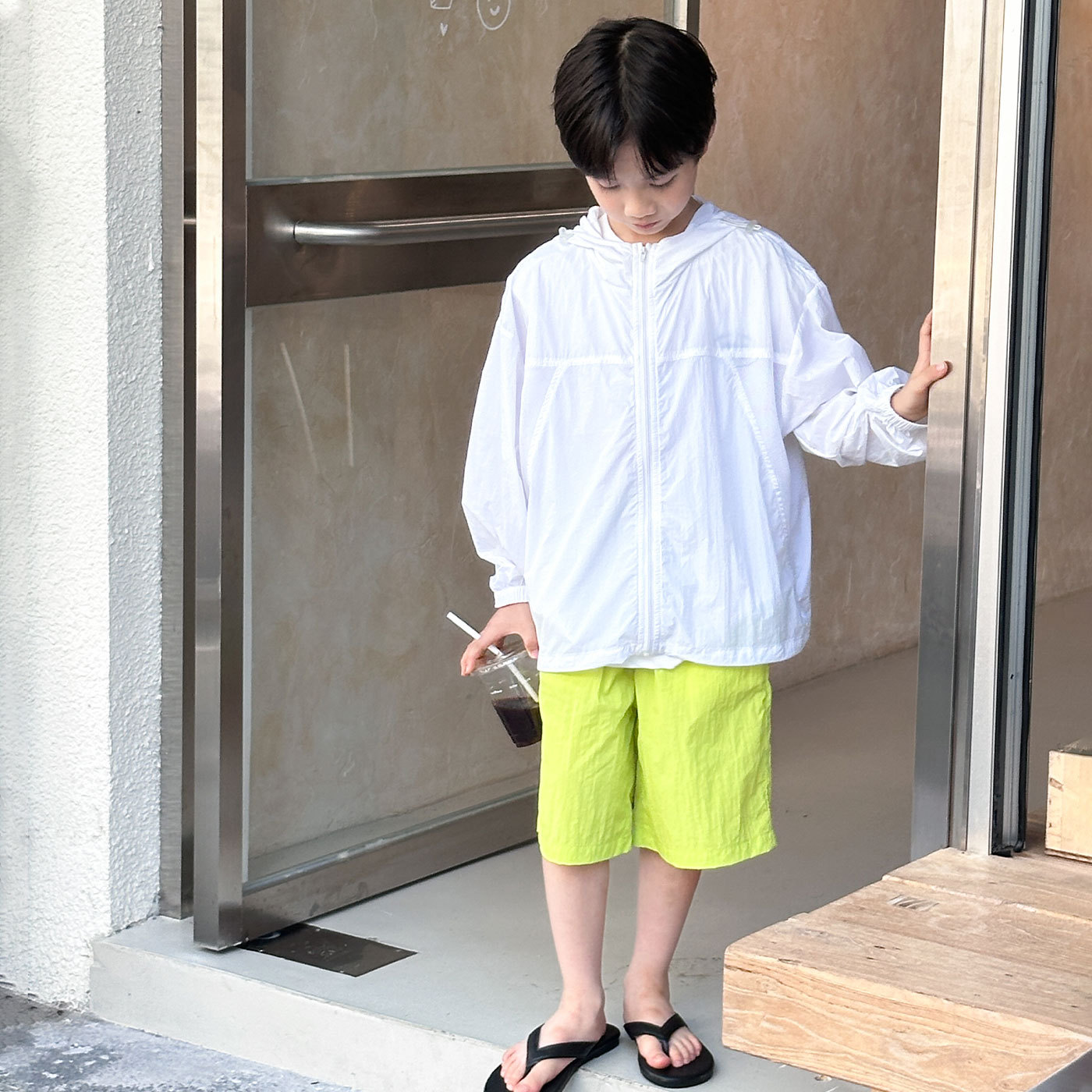 Ropa de protección solar para niños Ropa de protección solar para niños 2025 verano nuevo estilo protección UV upf50 chaqueta ligera para niños de mediana edad