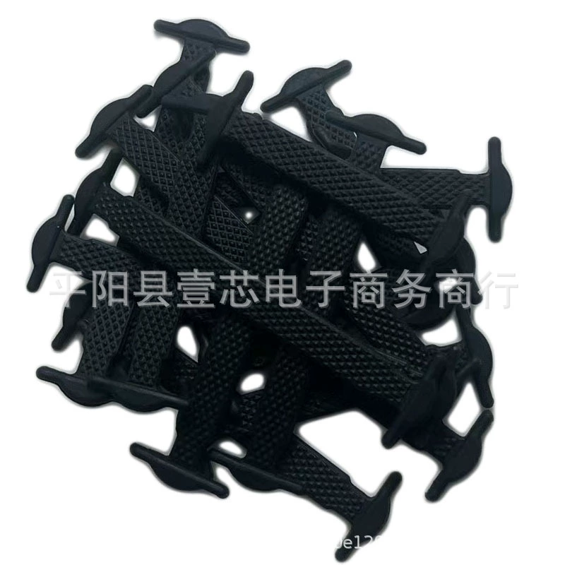 Ленивый шнурок с пряжкой Силиконовый Эластичный шнурок без галстука Пряжка для шнурков Без галстука Универсальный креативный Эластичный шнурок I-образной формы