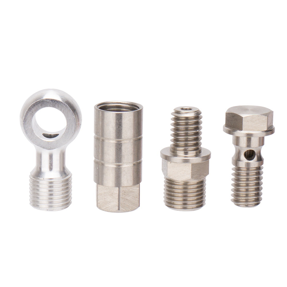 ZTTO Bicicleta de montaña Juego de juntas de tubería de aceite de freno Cabeza esférica de cinco hilos Conector hidráulico bh90bh59Hope