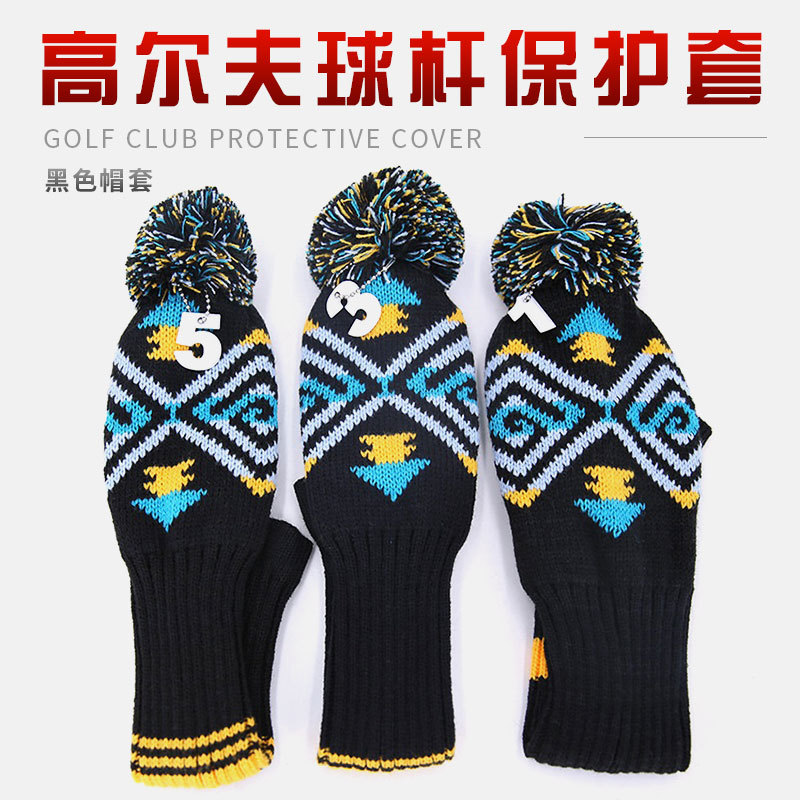 Venta caliente transfronteriza n. ° 135 Club de Golf cubierta tapa negro Tapa de punto putter cubierta protectora accesorios al por mayor