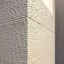 佛山工程批发皮砖柔性大板石皮背景墙粗纹线石轻质墙材