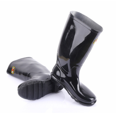 Manufactor Source of goods Boots High cylinder Boots Working boots construction site non-slip Water shoes PVC waterproof thickening protective shoes