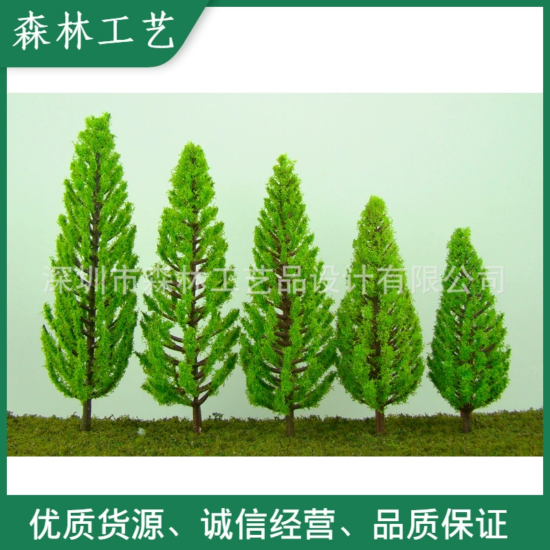 Песочный стол Модель Дерево мох микропейзаж украшение с зеленым ложным деревом, сосна SL-16059 отверстие светло-зеленый