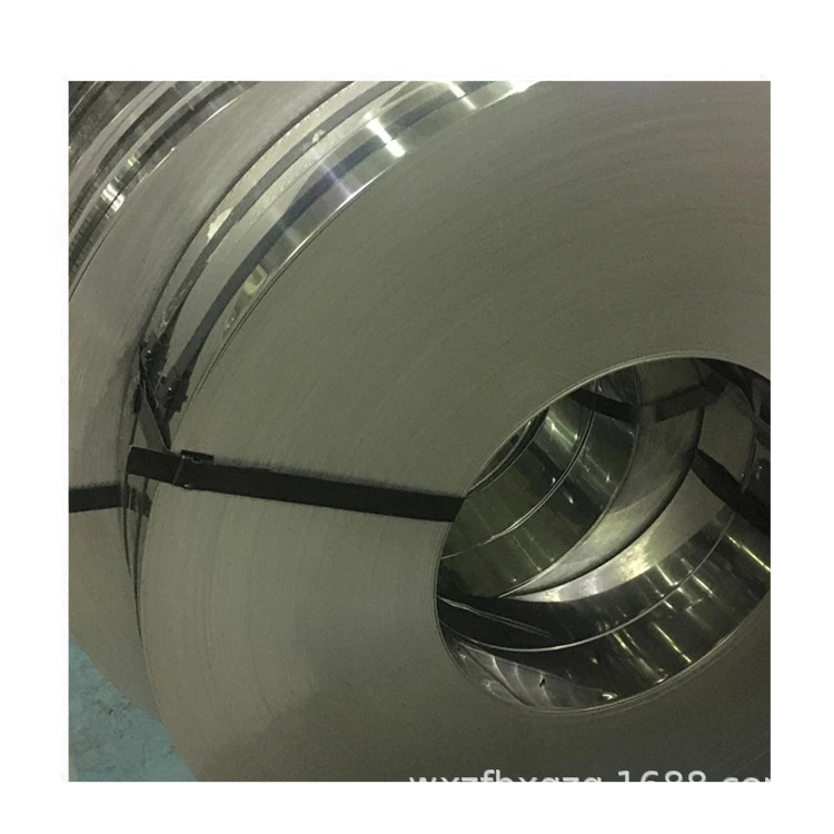 硬态弹性材料精密分条钢带 301超硬双面抛光覆膜带可分条整平切片