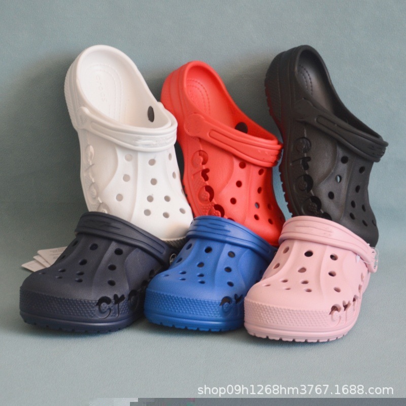 Crocs Baya Kids' Clogs Outdoor Casual Sandals Closed-Toe Beach Shoes 10126 Non-Slip