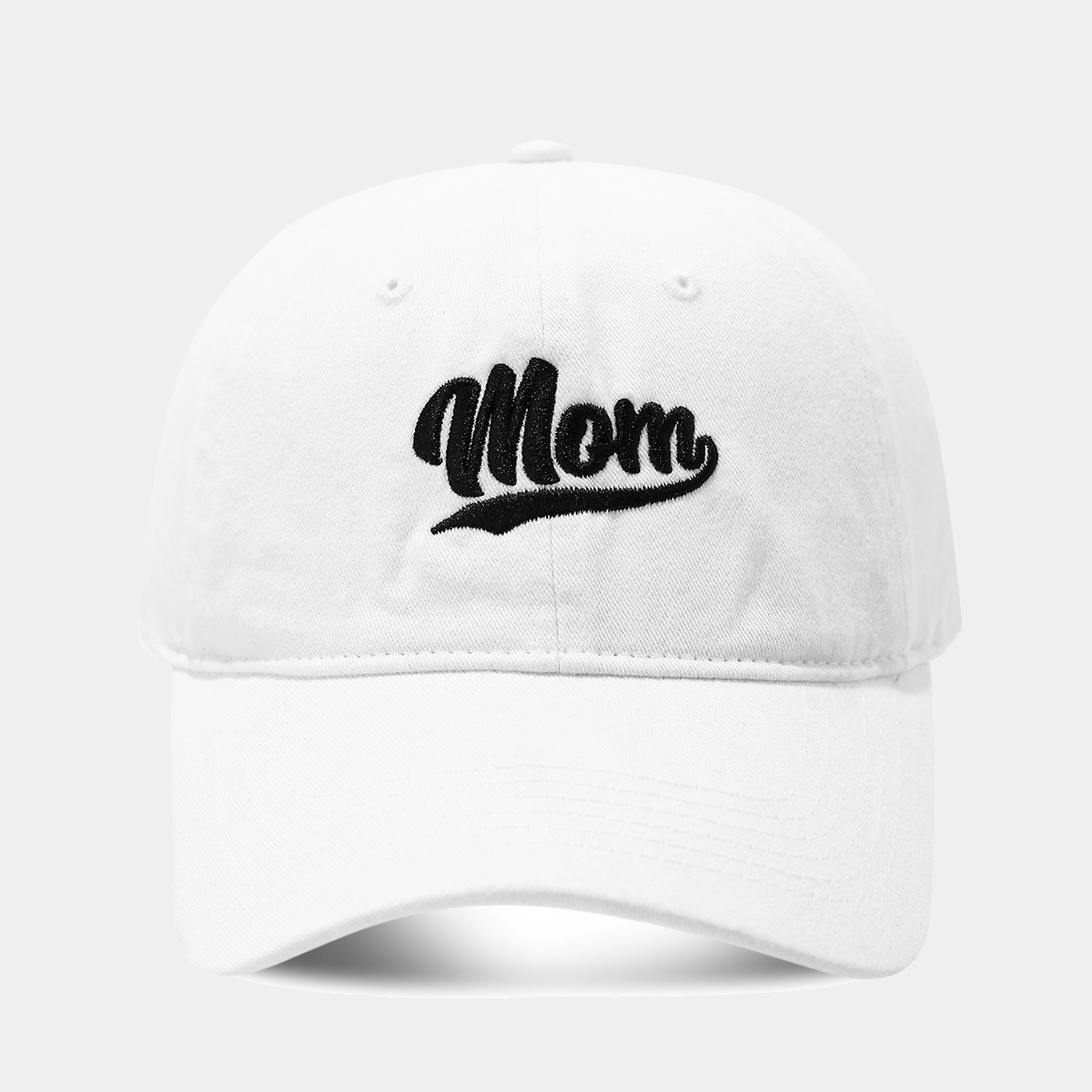 Amazon Venta caliente lavado algodón papá mamá gorra de béisbol bordada vintage deportes casual enarboló marea sombrero para el sol