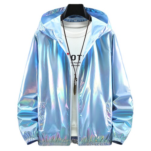 New Colorful Summer Sun Protection Jacket for Men, Thin Sun Protection Clothing for Men, Outdoor Sports Quick-Drying Clothes, Skin-Friendly Clothes, Fishing Clothes