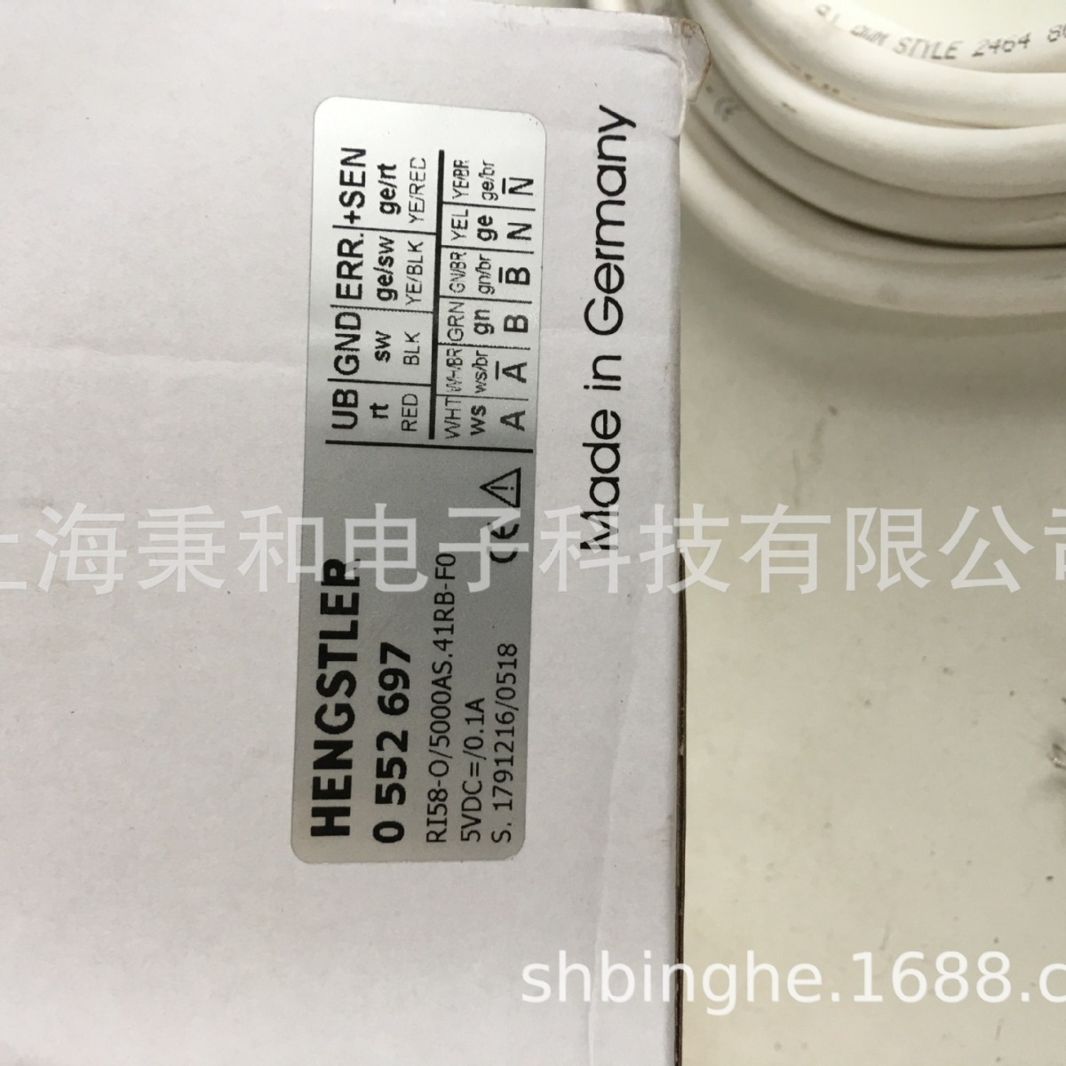 0552697 RI58-0/5000AS.41RB-F0 HENGSTLER 德国亨士乐编码器