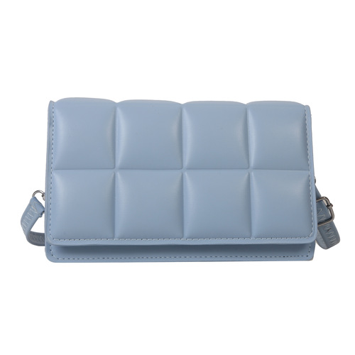Simple and elegant new small bag  new trendy fashion checkered crossbody bag for women ins internet celebrity western style small square bag