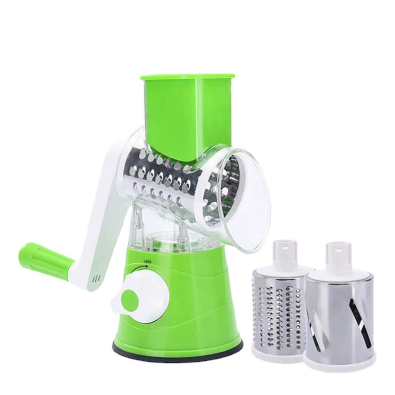 Ручной резак Многофункциональный ручной роликовый картофельный станок Бытовой кухонный измельчитель Терка Овощерезка