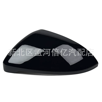 Suitable for Volkswagen Golf 7 7.5Gtd R Gti Reversing Mirror Rearview Mirror Housing Bright Black Housing Mirror Cover Housing (Rearview mirror/rearview mirror) - dark-black-left