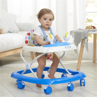 Hot selling baby walker with toy music flashing lights baby walker multi-function stroller factory direct sales