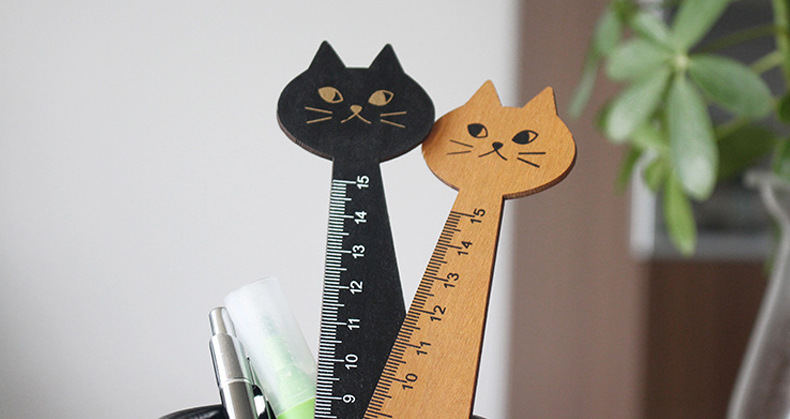 1 Piece Animal Learning Wood Cartoon Style Ruler display picture 2