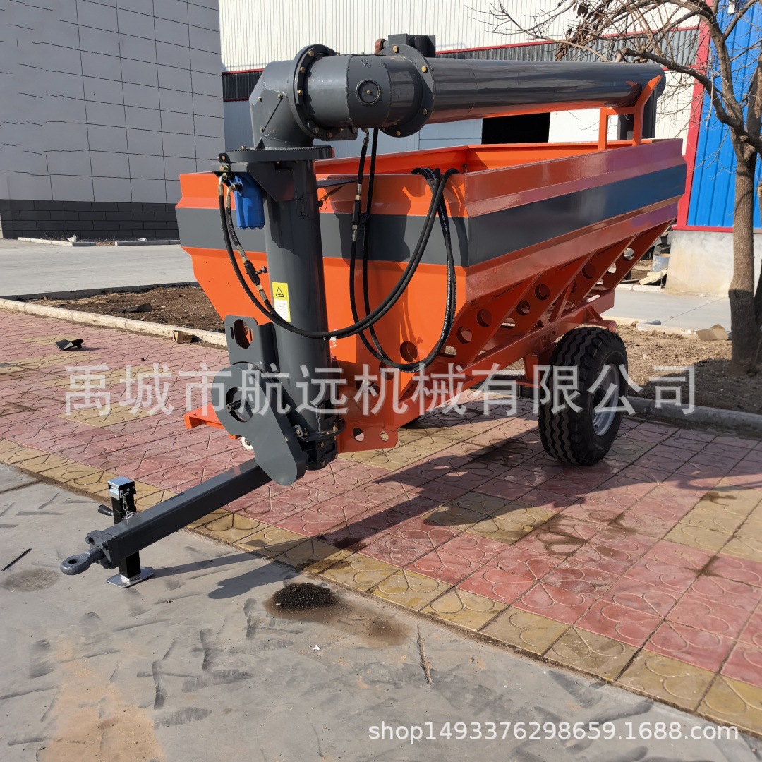 液压高炮运肥加肥车 拖拉机牵引式的播种机加肥机 容量3方6方9方