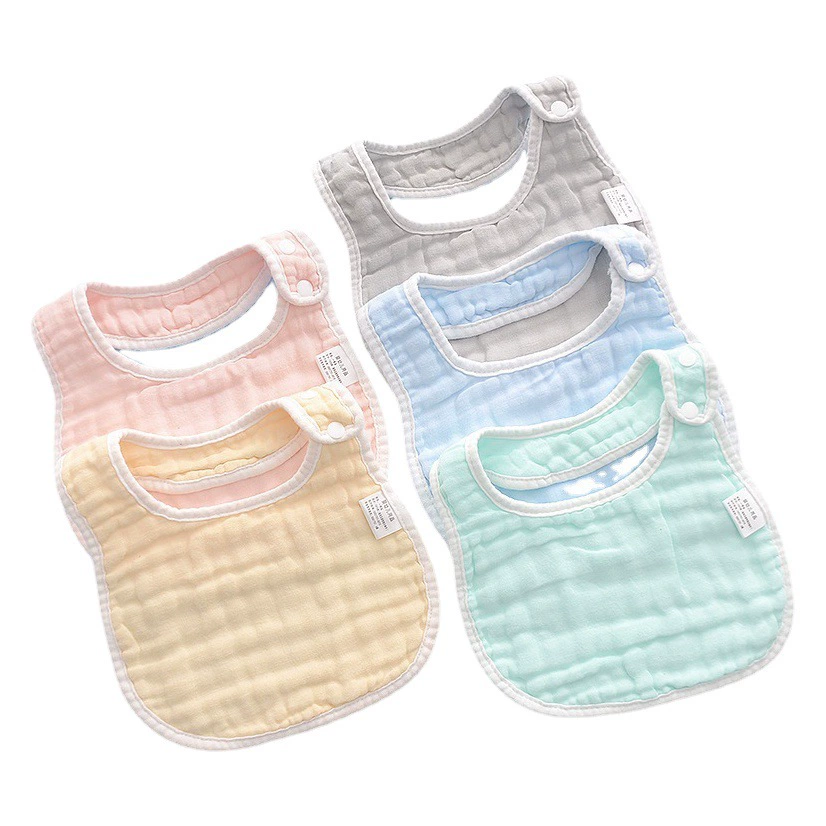 Производители оптовых детских нагрудников хлопчатобумажная марля для предотвращения рвоты