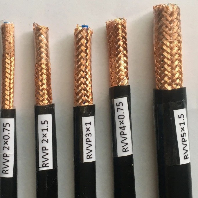 RVVSP双绞屏蔽线2芯4芯6芯8芯0.2.3 0.5 0.75平方RS485通讯信号线