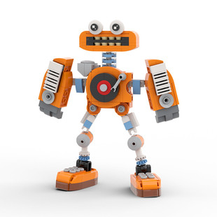Zitianyoubuild C9445Y02 Robot Supernatural Monster 305 Particle Number from Video Game