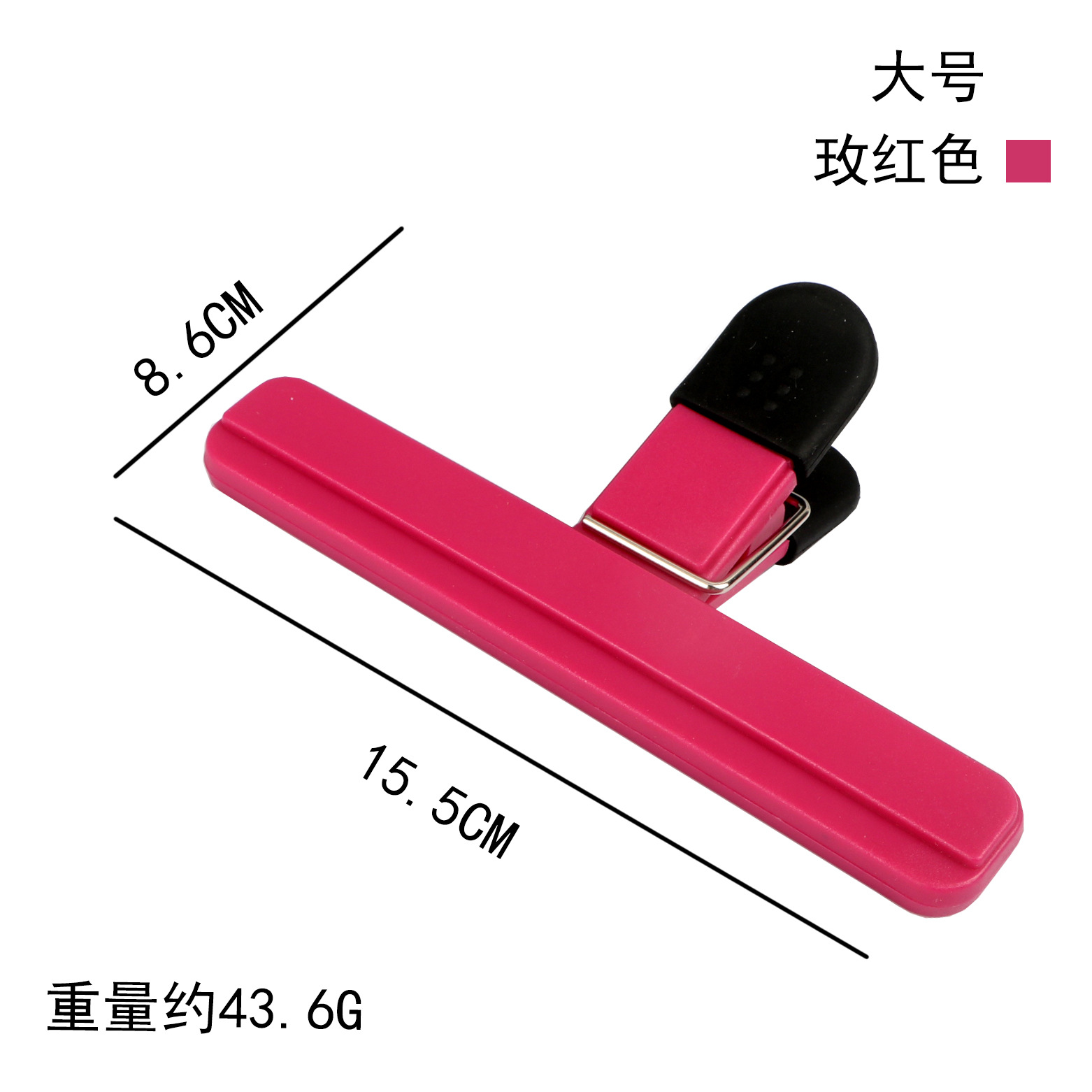 En stock clip de alimentos de silicona a prueba de humedad sellador de alimentos de cocina clip de sellado de calidad alimentaria clip de sellado de aperitivos al por mayor