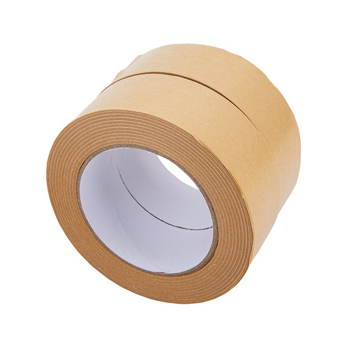 Eco-friendly kraft paper tape, tearable by hand, high-tack, strong adhesion—perfect for writing on, ideal for packaging and sealing boxes, water-free kraft adhesive tape for express delivery.