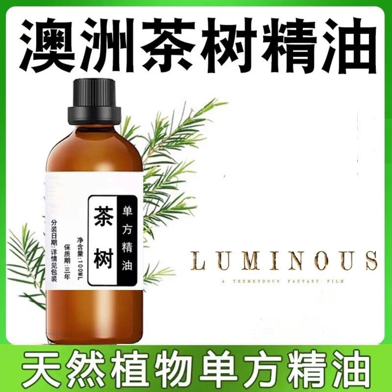 Tea Tree Essential Oil Dropshipping Plant Single Essential Oil Aromatherapy Oil Facial Massage Beauty Skin Care Raw Materials Chinese Herbal Medicine