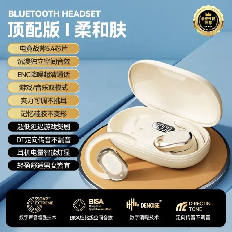 【ベルリンの声】2025 bluetoothイヤホン526y立体サラウンド高精細通話ノイズ低減長航続卸売り|undefined
