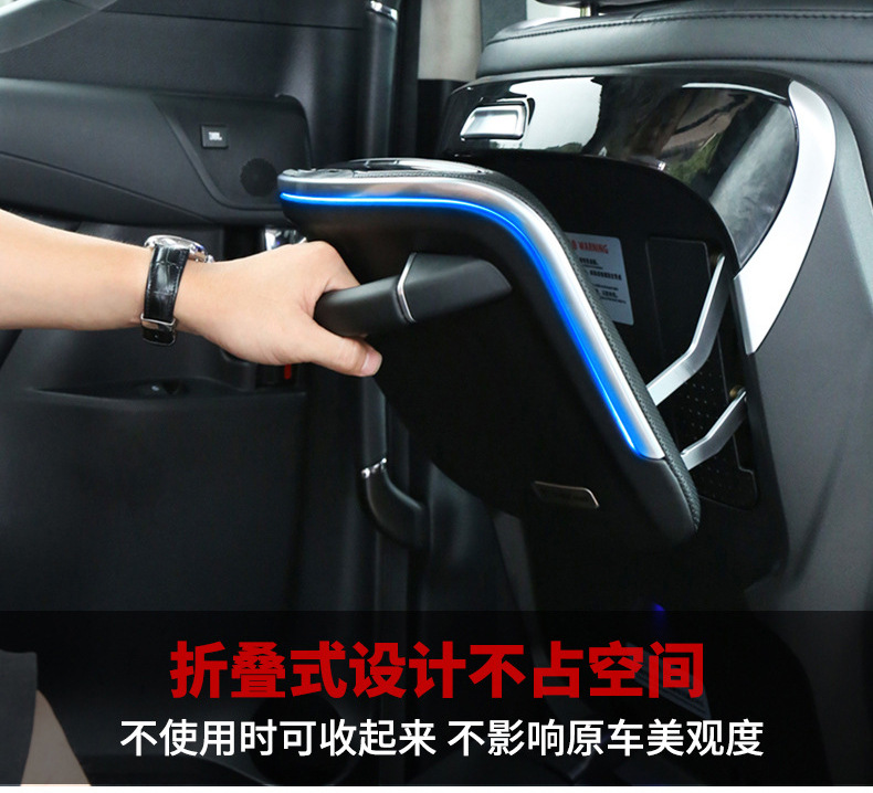 Suitable for 15-24 Toyota Alpha 30 Series 40 Series Chair Back Small Table Wilfa Dining Table Interior Modification