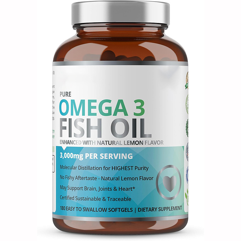 Fish Oil Softgels EPA&DHA Cross-Border Hot Selling Factory Direct OEM Support