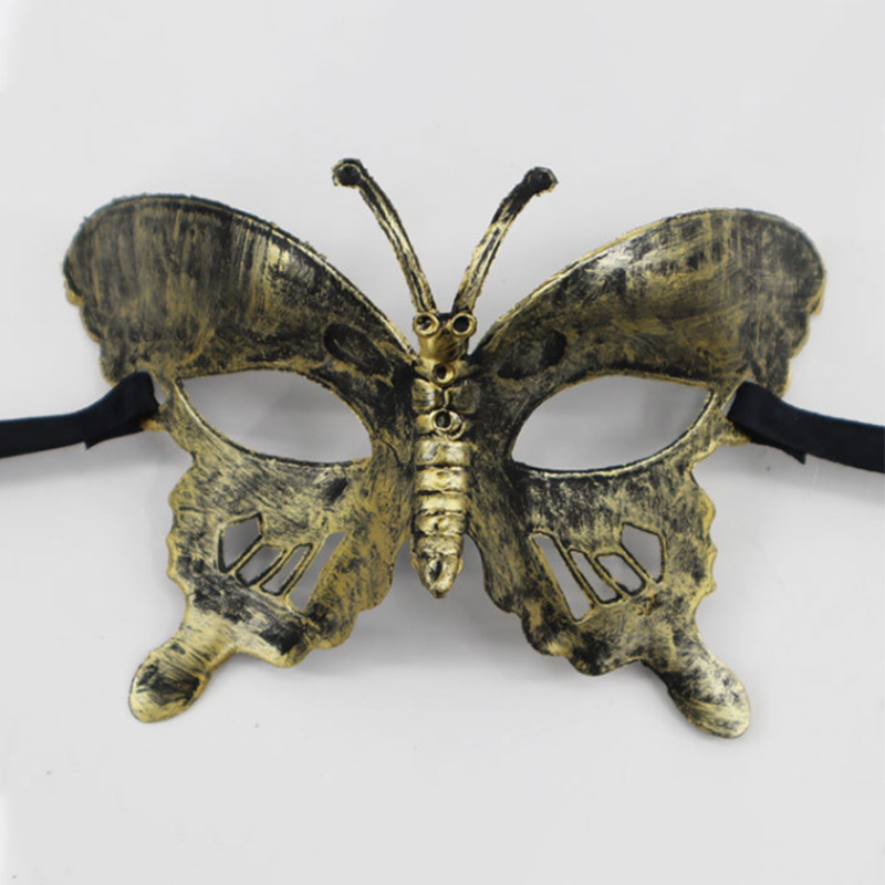 Ventas transfronterizas en caliente princesa de hadas retrógradas mitad cara de la antigua griega máscara de corona de jazz máscara romana