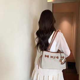 南风Chio2nd 向日书店托特包包女大容量通勤手提包单肩斜挎包