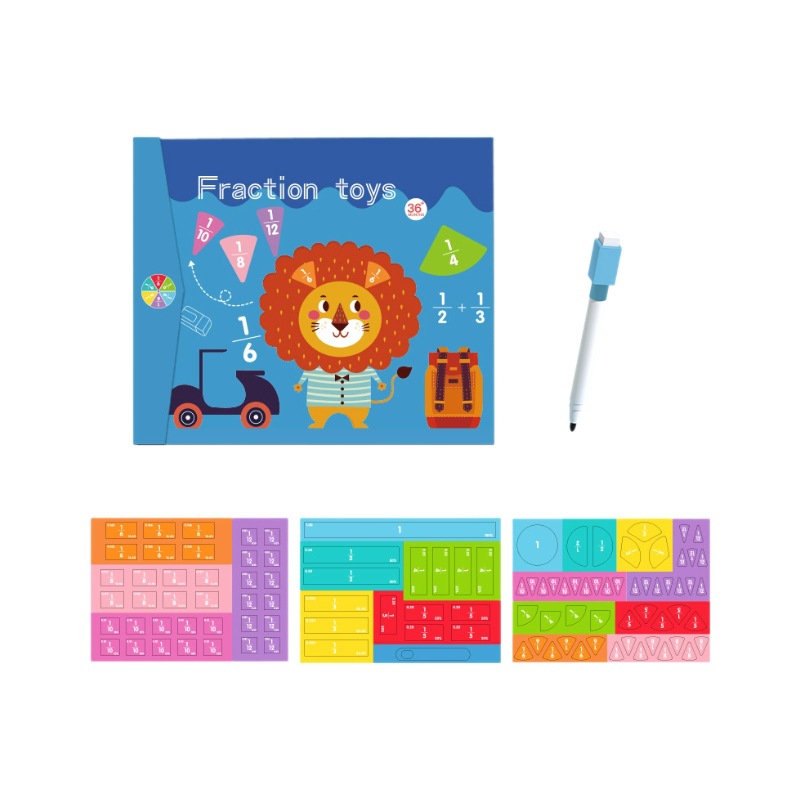 Diversión infantil Placa de puntuación magnética demostrador denominador molecular cognición adición y resta lógica matemática pensamiento material didáctico