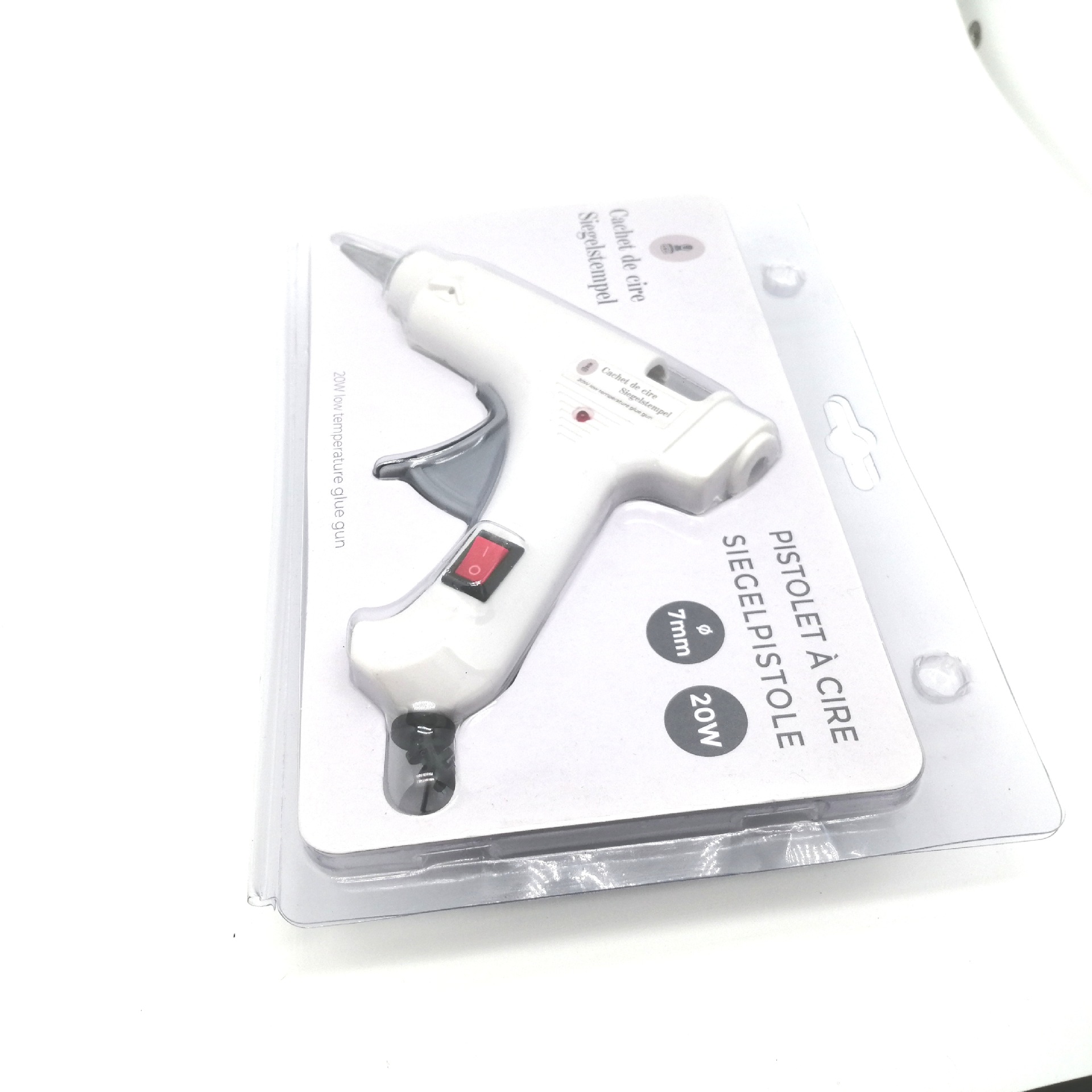 源头工厂 外贸欧式热熔胶枪20W   CE/GS认证电热胶枪