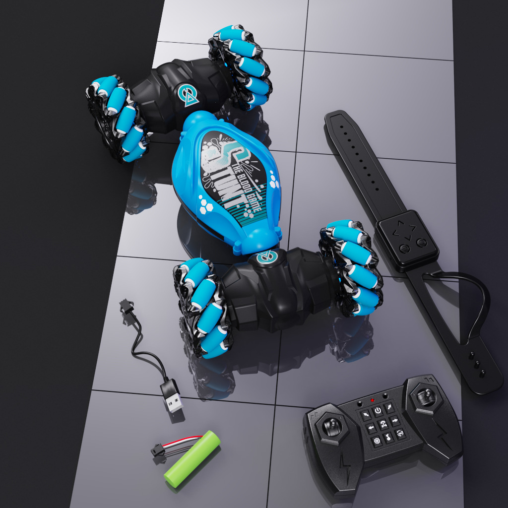 Gesto sensor torsión control remoto coche tracción en las cuatro ruedas deriva todoterreno juguetes para niños escalada truco coche negro tecnología transfronteriza