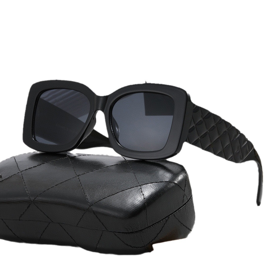 Gafas de sol de moda europeas y americanas para mujer, gafas de sol retro con montura cuadrada, protección UV, estilo urbano para exteriores,_voghion.com