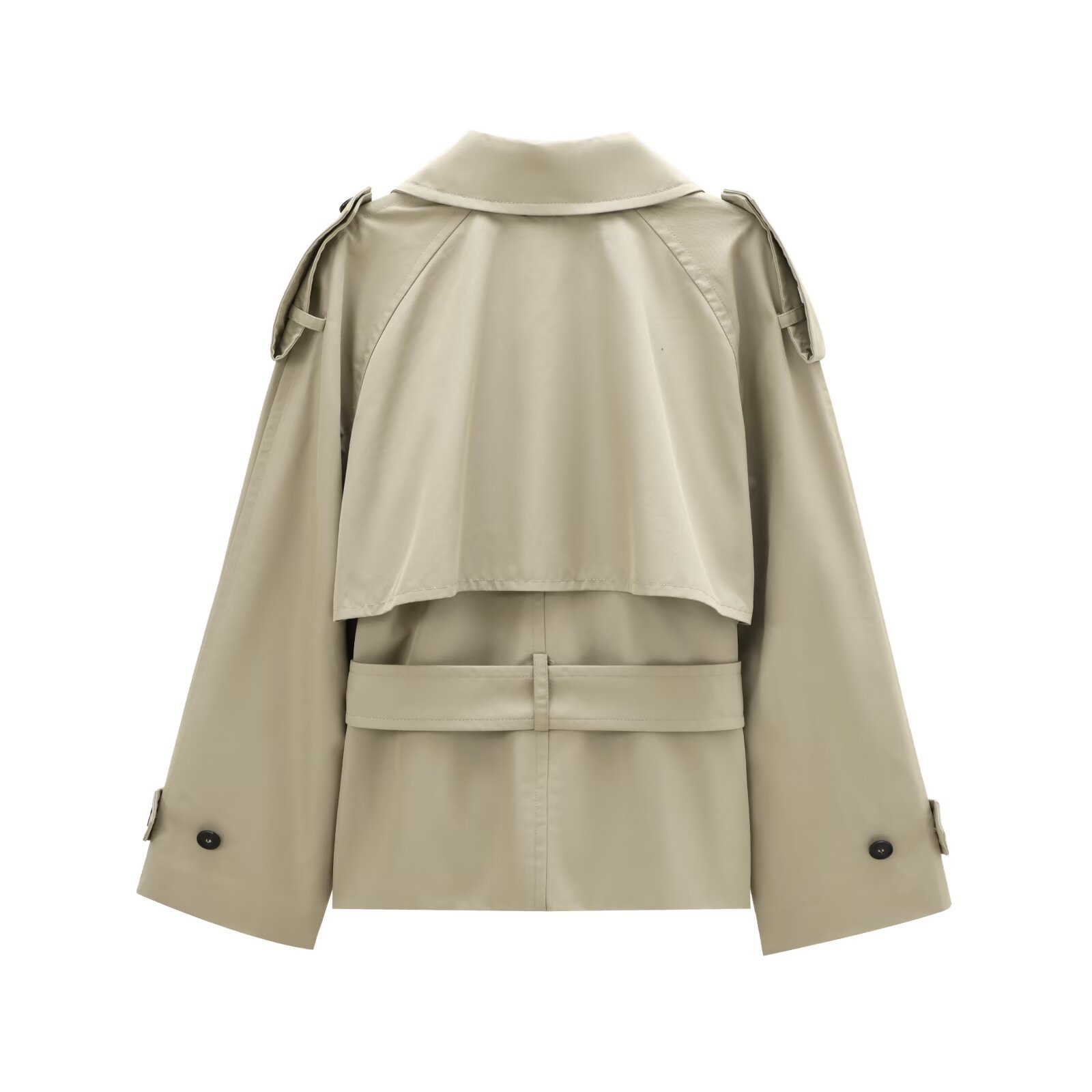 Damkläder 2024 höst/vinter ny gatumode kort vindjacka_voghion.com