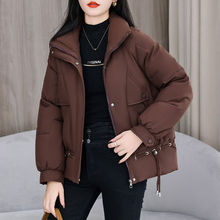 羽绒棉服女款2024爆款冬季棉袄大码加厚棉服加厚洋气外套