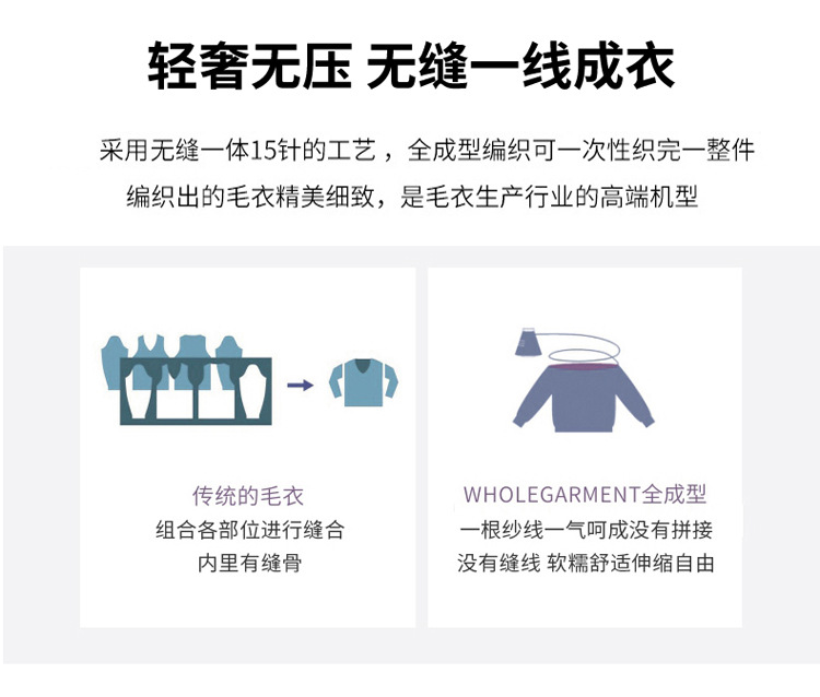 一线成衣女士修身半高领羊毛衫100%短款长袖打底衫纯色秋冬新款保详情2