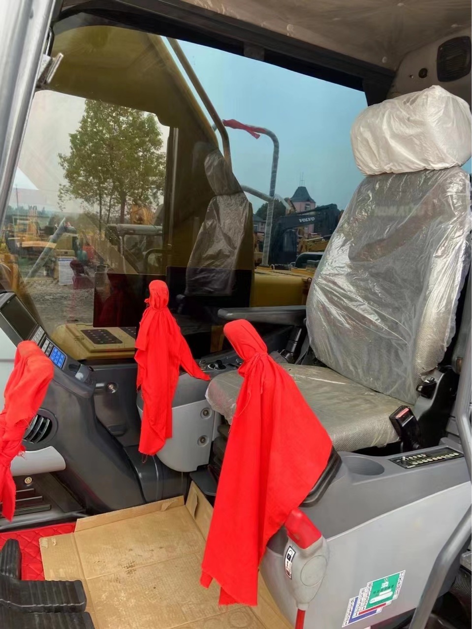 Exportación de comercio exterior de segunda mano Komatsu 240 200 220 excavadora con cabeza de cañón original