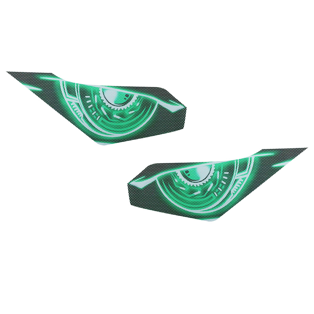 Aplicable a Kawasaki Motorcycle Headlight Stick Ninja250 / 300 Eye Decoration Stick Kawasaki Ninja Stick