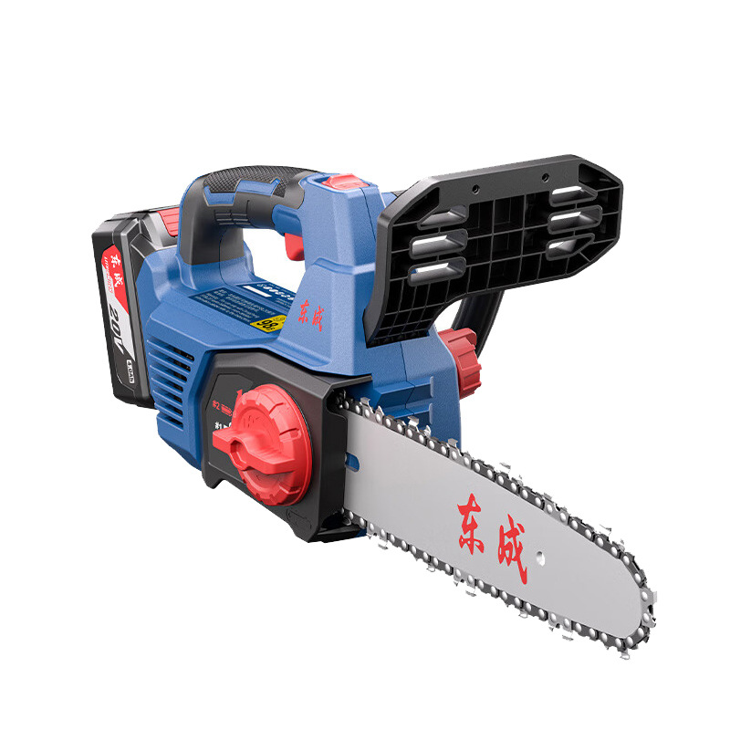 Dongcheng motosierra eléctrica 20V sin escobillas litio eléctrico de alta potencia motosierra de mano DCCS20101 motosierra de árboles cortados motosierra de cadena