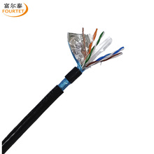 ���� ��ɫ CAT6E FTP 24AWG �����7*0.18��ɟo���~���ξW�j��