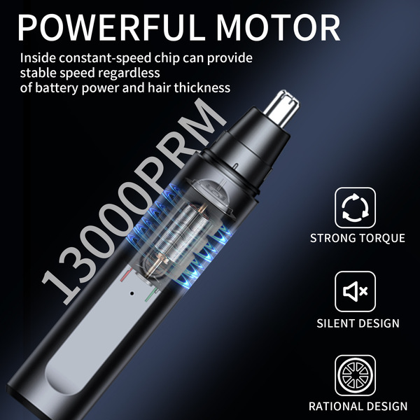men's electric rechargeable trimmer charging