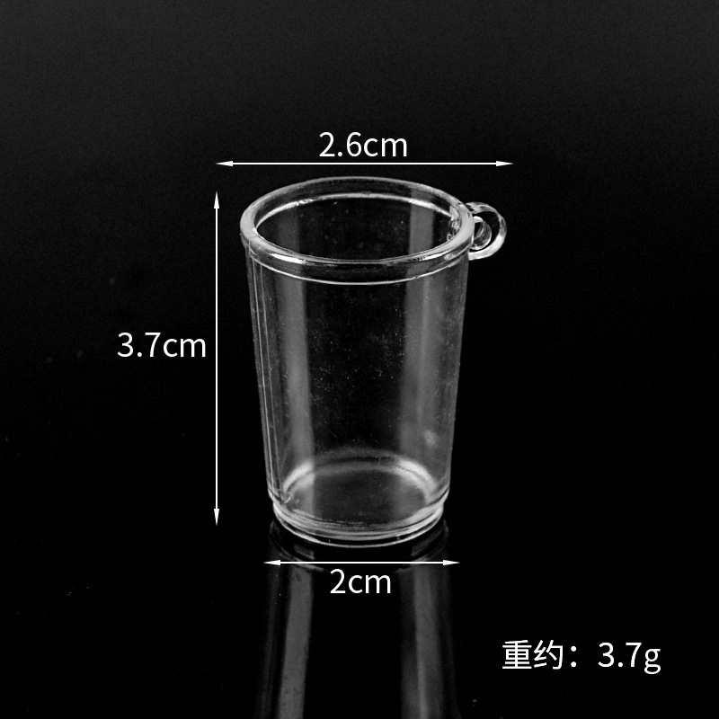 Directo de fábrica simulación alimentos y jugar taza accesorios hechos a mano DIY mini copa vino crema sundae mousse