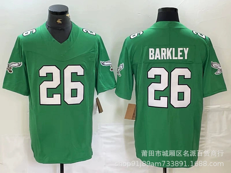 Игровая футболка NFL Philadelphia Eagles Barkley Hurts Eagles, импортный товар