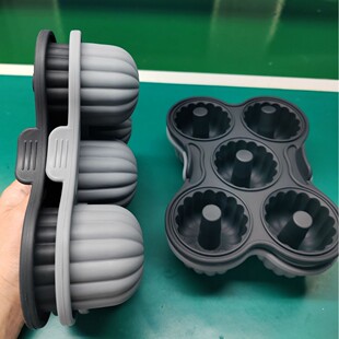 Cross-Border New Air Fryer Silicone Baking Pan Donut Baking Pan Air Fryer Air Fryer Accessories