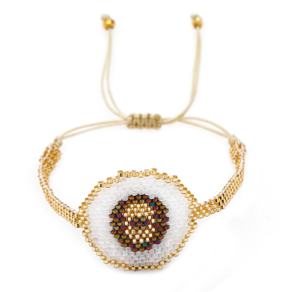 Simple Style Geometric Glass Bracelets