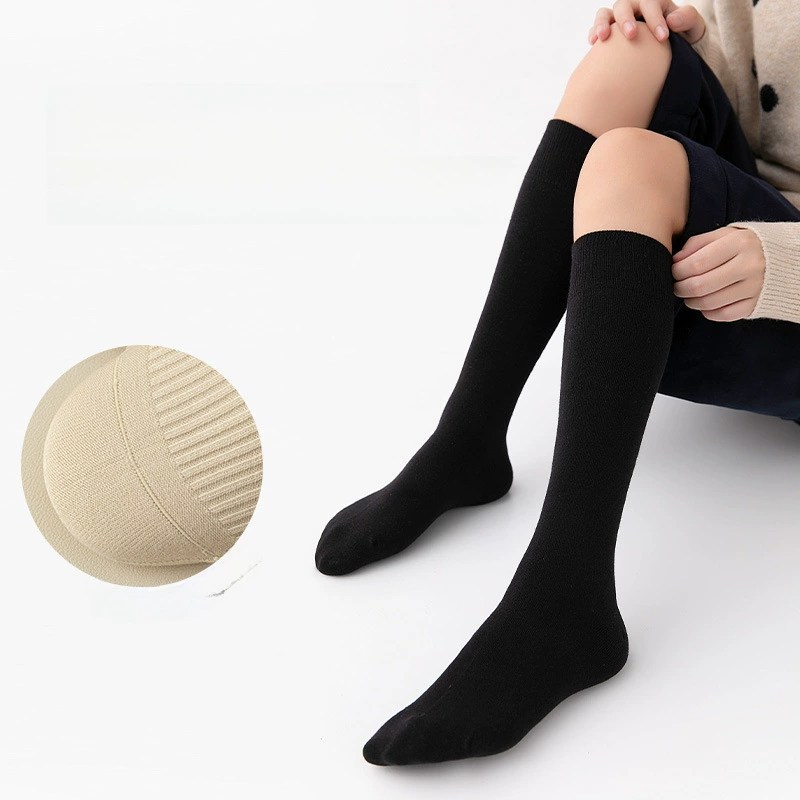 Demi-season cotton antibacterial non-slip keep warm socks