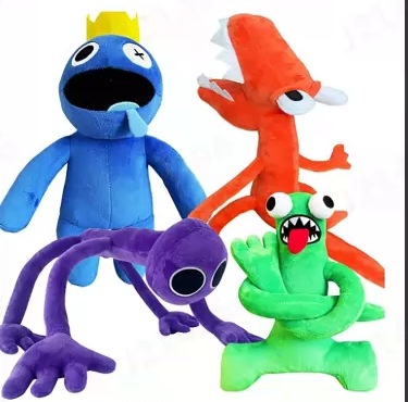 Nuevo Arco Iris hermanos juguete de peluche feliz socio muñeca de regalo de Navidad muñeca Fuente de Suministro transfronteriza al por mayor