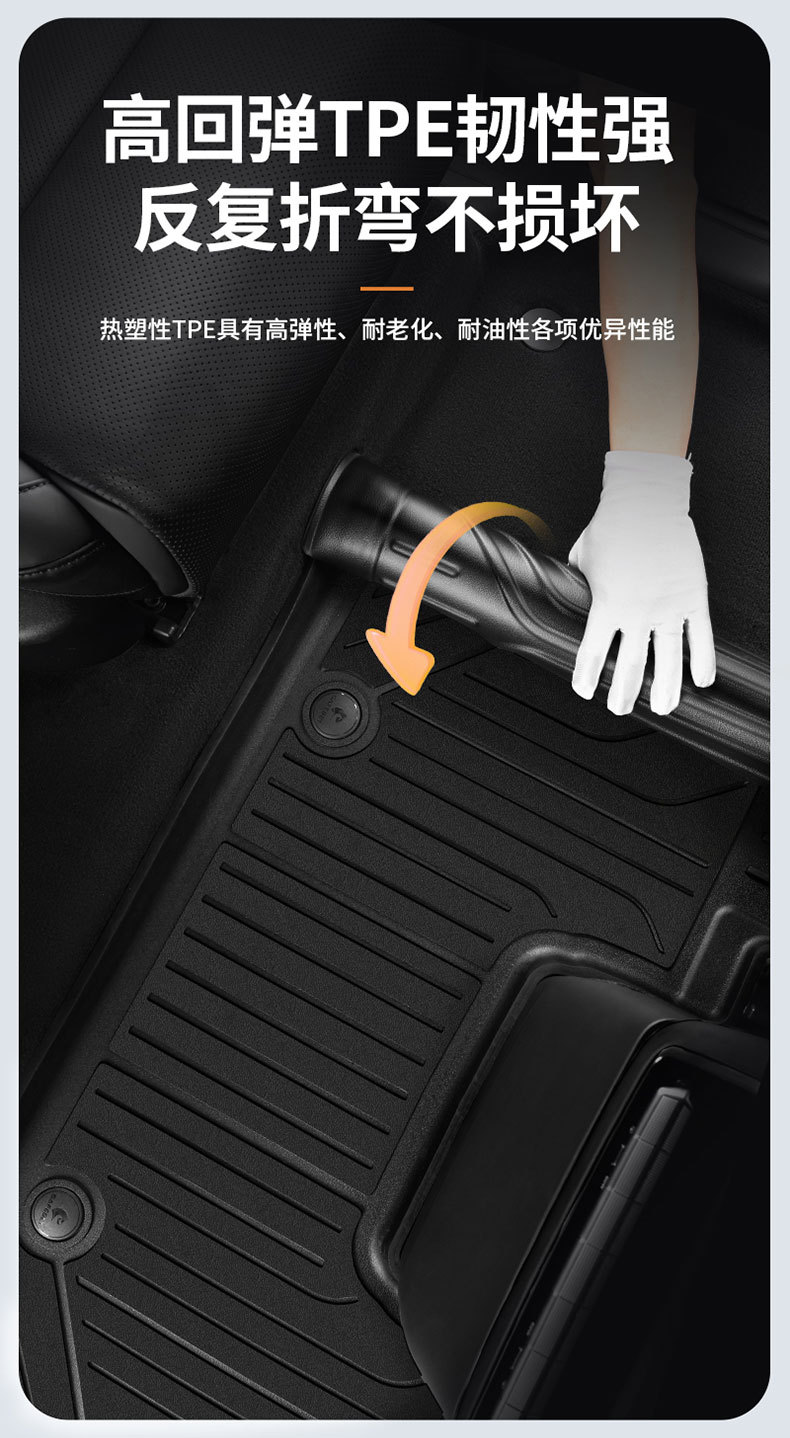 Suitable for Lynk & Co 03 06 08 10 Z20 900 Special All-Weather Tpe Car Floor Mats and Car Accessories